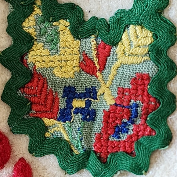 VTG Leather Moccasins Mukluks Native American Made Suede Fur Wool Embroidery 70s - Picture 6 of 16